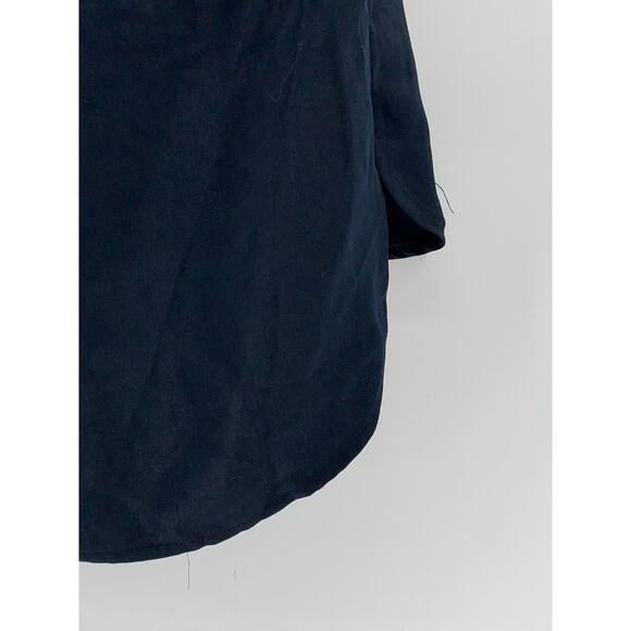 CARGO CREW Women's Navy Solid Half-Button Short Sleeve Uniform Shirt SZ 14(US10) - Picture 5 of 12